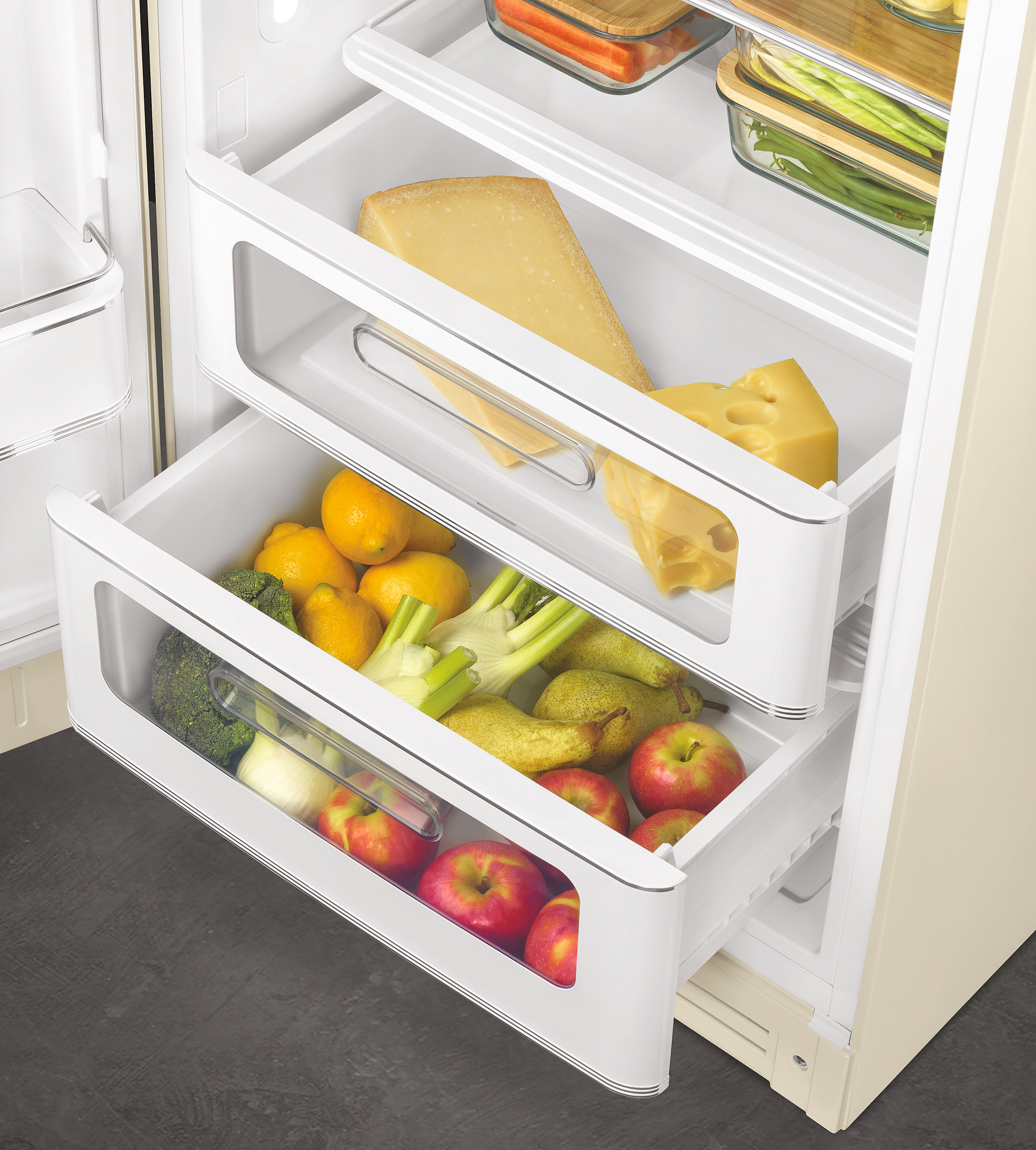 Smeg Køleskab m/fryseboks FAB28LCR5 - Billede 3