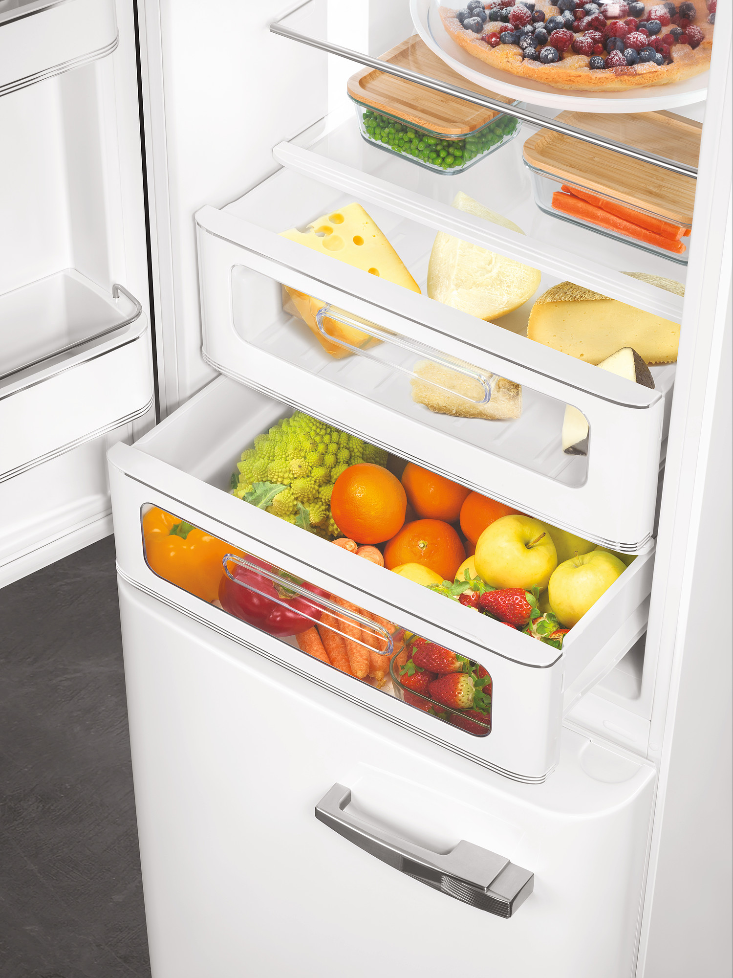 Smeg Køle-/fryseskab FAB32LWH5 - Billede 3